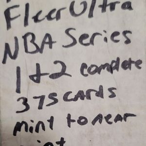92-93 Fleer Ultra NBA Series 1 & 2 Complete Set